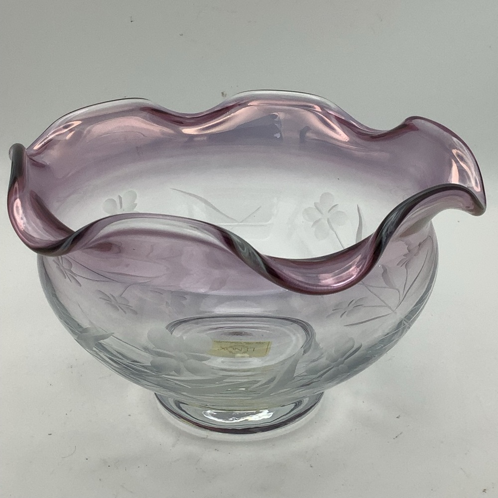 Lenox Floral Spirit Amethyst Bowl - Picture 4 of 12